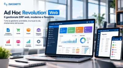 Ad Hoc Revolution Web: il gestionale ERP Zucchetti accessibile da browser